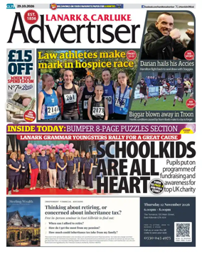 Cover of Lanark & Carluke Advertiser