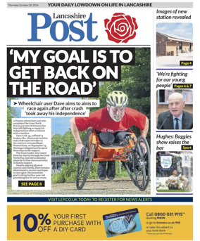 Cover of Lancashire Evening Post