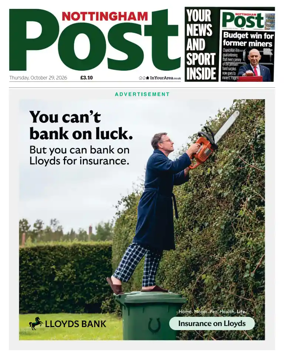 Cover of Nottingham Post