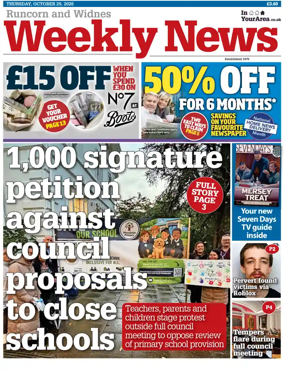 Cover of Runcorn & Widnes Weekly News