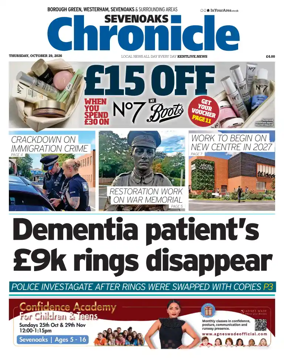 Cover of Sevenoaks Chronicle