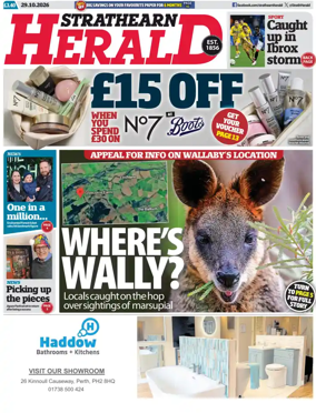 Cover of Strathearn Herald