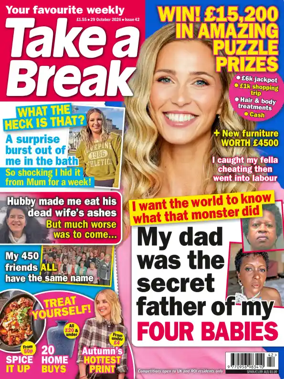 Cover of Take a Break Weekly