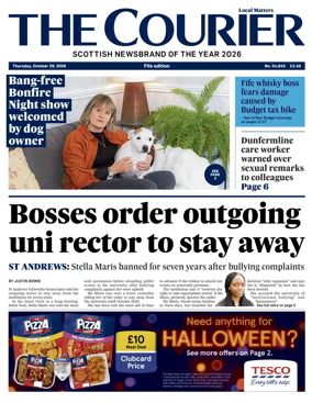 Cover of The Courier & Advertiser (Fife Edition)
