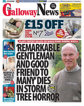Cover of The Galloway News