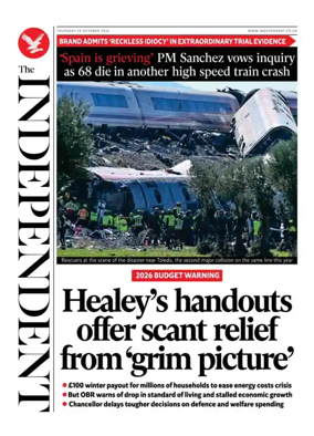 Cover of The Independent