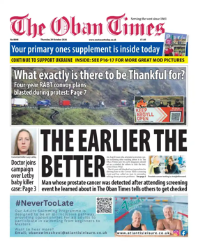 Cover of The Oban Times