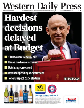 Cover of Western Daily Press
