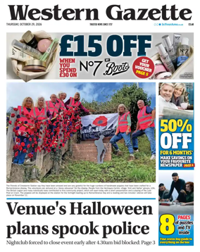Cover of Western Gazette