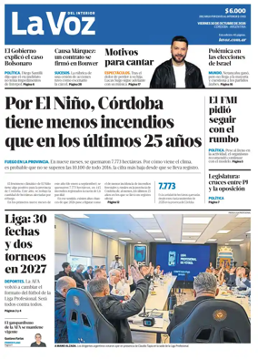 Cover of La Voz del Interior
