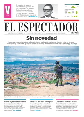 Cover of El Espectador