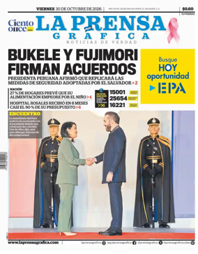 Cover of La Prensa Grafica