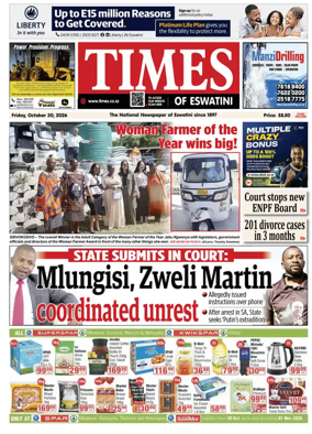 Cover of Times of Eswatini