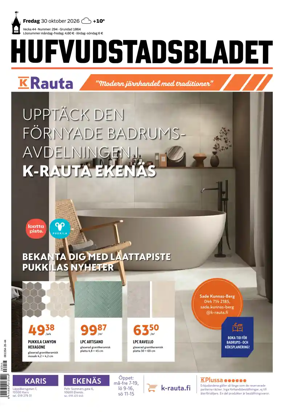 Cover of Hufvudstadsbladet