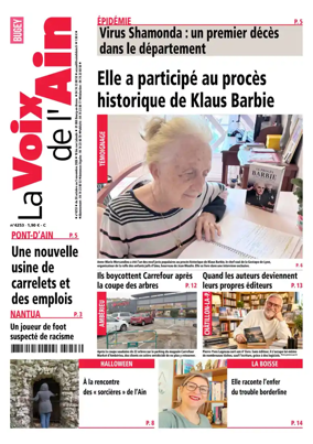 Cover of La Voix de l’Ain Amberieu en Bugey - Meximieux