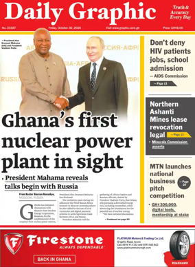 Cover of Daily Graphic
