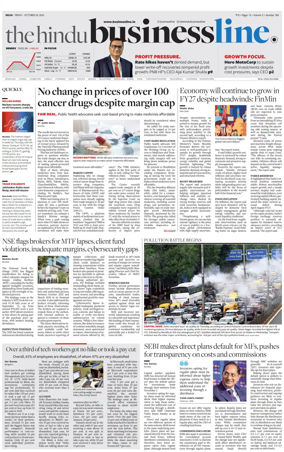 Cover of BusinessLine (Delhi)