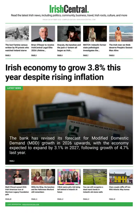 Cover of Irish Central