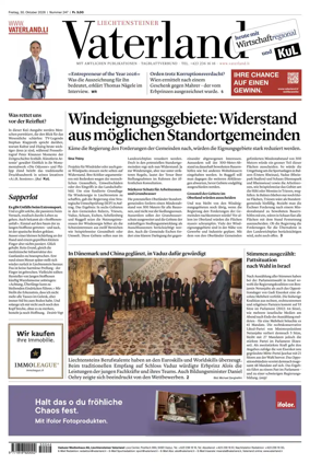 Cover of Liechtensteiner Vaterland
