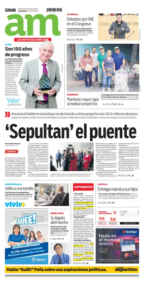 Cover of Periodico AM (Leon)