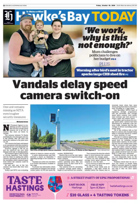 Cover of Hawke's Bay Today