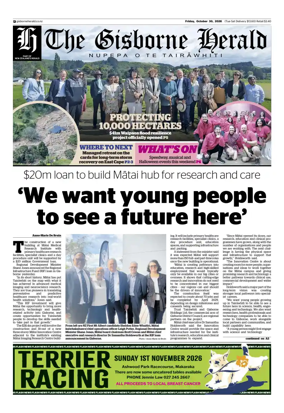 Cover of The Gisborne Herald