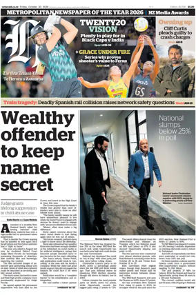 Cover of The New Zealand Herald
