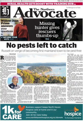 Cover of The Northern Advocate