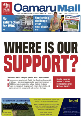 Cover of The Oamaru Mail