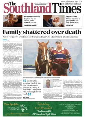 Cover of The Southland Times