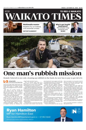 Cover of Waikato Times