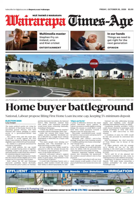 Cover of Wairarapa Times-Age (NZ)