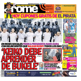 Cover of Diario Trome
