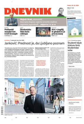 Cover of Dnevnik (Slovenija)