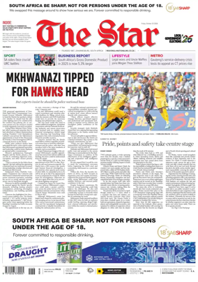 Cover of The Star Late Edition