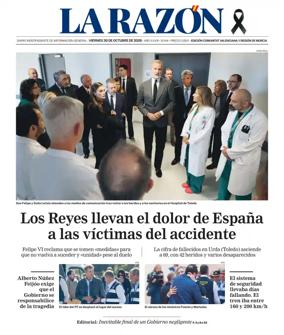 Cover of La Razon (Levante)
