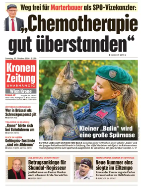 Cover of Kronen Zeitung