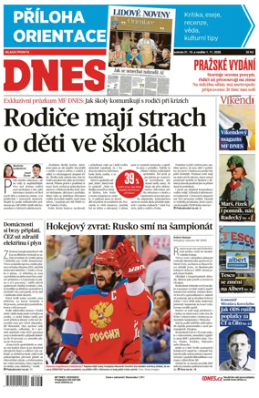 Cover of MF DNES
