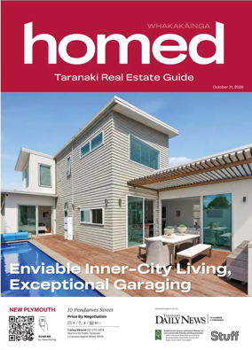 Cover of Homed Taranaki Daily News