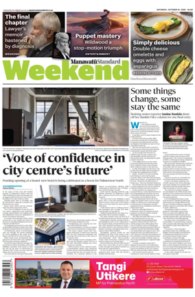 Cover of Manawatu Standard