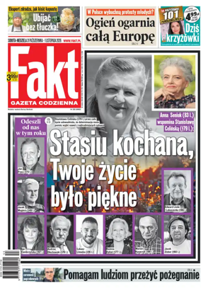 Cover of Fakt Gazeta Codzienna (Saturday)