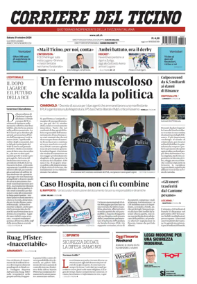 Cover of Corriere del Ticino