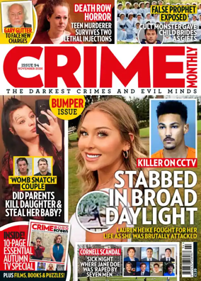 Cover of Crime Monthly