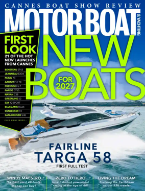 Cover of Motorboat & Yachting