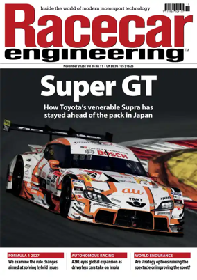Cover of Racecar Engineering
