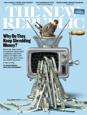 Cover of The New Republic