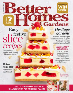 Cover of Better Homes and Gardens (Australia)