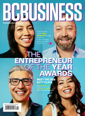 Cover of BC Business Magazine